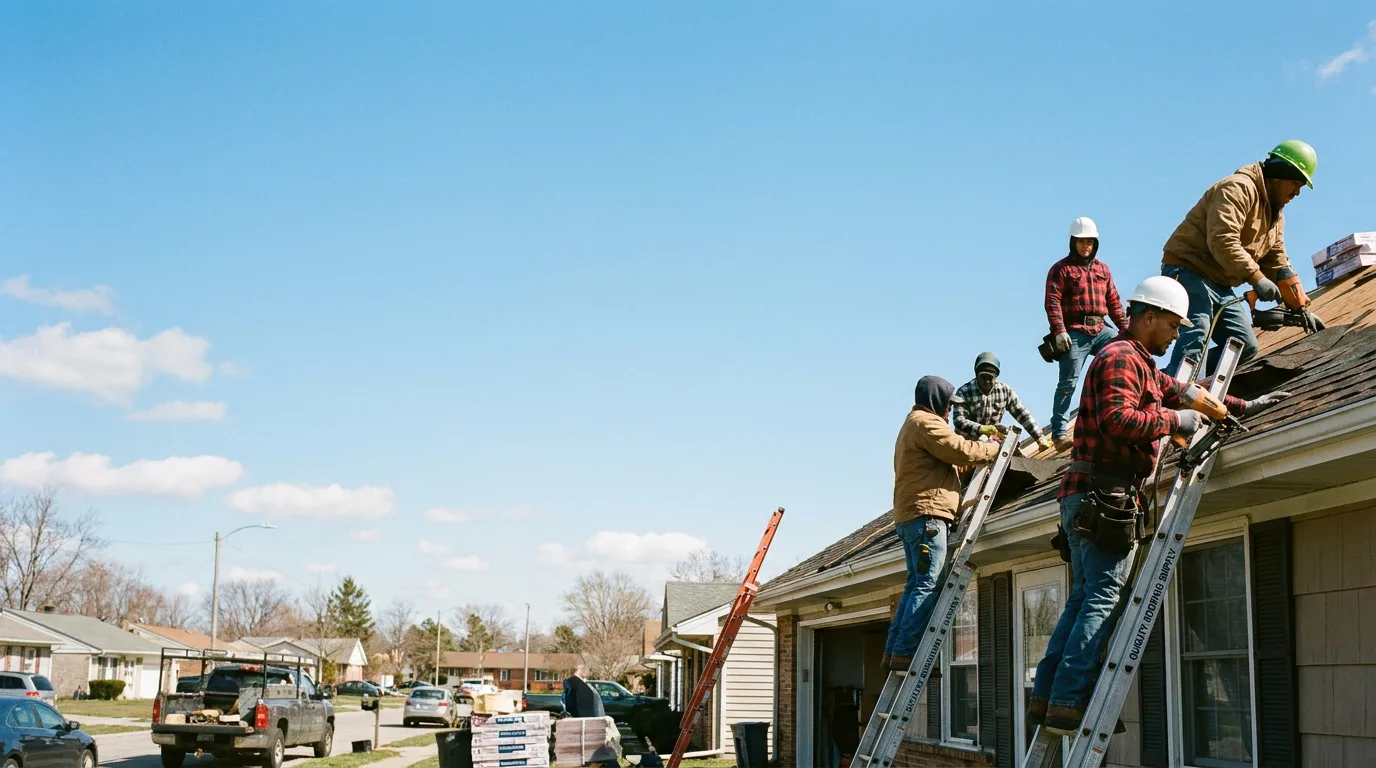 Roofing in Hebron, IN near me